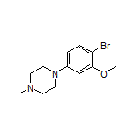1-(4-Bromo-3-methoxyphenyl)-4-methylpiperazine
