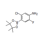 4-Amino-2-chloro-5-fluorophenylboronic Acid Pinacol Ester