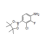 4-Amino-2-chloro-3-fluorophenylboronic Acid Pinacol Ester