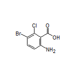 6-Amino-3-bromo-2-chlorobenzoic Acid