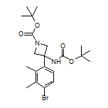 3-(4-Bromo-2,3-dimethylphenyl)-N,1-di-Boc-3-aminoazetidine