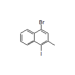 4-Bromo-1-iodo-2-methylnaphthalene