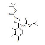 N,1-Di-Boc-3-amino-3-(4-fluoro-2,3-dimethylphenyl)azetidine