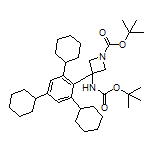 N,1-Di-Boc-3-amino-3-(2,4,6-tricyclohexylphenyl)azetidine