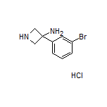 3-Amino-3-(3-bromophenyl)azetidine Hydrochloride