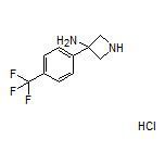 3-Amino-3-[4-(trifluoromethyl)phenyl]azetidine Hydrochloride