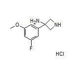 3-Amino-3-(3-fluoro-5-methoxyphenyl)azetidine Hydrochloride