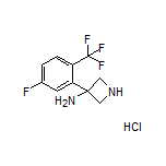 3-Amino-3-[5-fluoro-2-(trifluoromethyl)phenyl]azetidine Hydrochloride