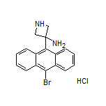 3-Amino-3-(10-bromo-9-anthryl)azetidine Hydrochloride