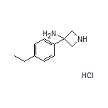 3-Amino-3-(4-ethylphenyl)azetidine Hydrochloride