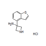 3-Amino-3-(4-benzothienyl)azetidine Hydrochloride