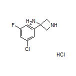 3-Amino-3-(3-chloro-5-fluorophenyl)azetidine Hydrochloride