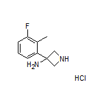 3-Amino-3-(3-fluoro-2-methylphenyl)azetidine Hydrochloride