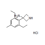 3-Amino-3-(2,6-diethyl-4-methylphenyl)azetidine Hydrochloride