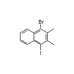 1-Bromo-4-iodo-2,3-dimethylnaphthalene