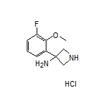 3-Amino-3-(3-fluoro-2-methoxyphenyl)azetidine Hydrochloride