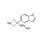 3-Amino-3-(5-benzothienyl)azetidine Hydrochloride