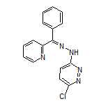 3-Chloro-6-[2-[phenyl(2-pyridyl)methylene]hydrazino]pyridazine