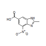 2-Methyl-4-nitrobenzimidazole-6-carboxylic Acid