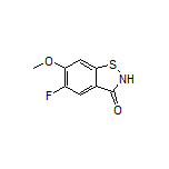 5-Fluoro-6-methoxybenzo[d]isothiazol-3(2H)-one