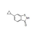 6-Cyclopropylbenzo[d]isothiazol-3(2H)-one