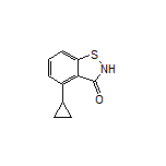 4-Cyclopropylbenzo[d]isothiazol-3(2H)-one