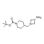 1-[(1-Boc-4-piperidyl)methyl]-3-aminoazetidine