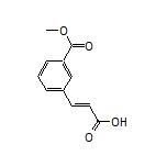 (E)-3-[3-(Methoxycarbonyl)phenyl]acrylic Acid