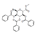 (2R,3R,4S,5S,6S)-2-Bromo-6-(methoxycarbonyl)tetrahydro-2H-pyran-3,4,5-triyl Tribenzoate