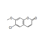 6-Chloro-7-methoxy-2H-chromen-2-one