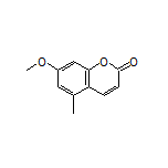 7-Methoxy-5-methyl-2H-chromen-2-one