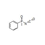 Methyl(phenyl)phosphinyl Isocyanate