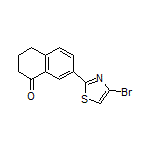 7-(4-Bromo-2-thiazolyl)-3,4-dihydronaphthalen-1(2H)-one