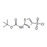 2-(Boc-amino)thiazole-4-sulfonyl Chloride