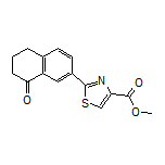 Methyl 2-(8-Oxo-5,6,7,8-tetrahydronaphthalen-2-yl)thiazole-4-carboxylate