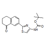 7-[4-(Boc-amino)-2-thiazolyl]-3,4-dihydronaphthalen-1(2H)-one