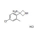 3-Amino-3-(4-Chloro-2-methylphenyl)azetidine Hydrochloride