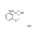 3-Amino-3-(2-methoxyphenyl)azetidine Hydrochloride