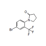 1-[4-Bromo-2-(trifluoromethyl)phenyl]-2-pyrrolidinone