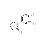 1-(3-Chloro-4-fluorophenyl)-2-pyrrolidinone