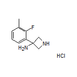 3-Amino-3-(2-fluoro-3-methylphenyl)azetidine Hydrochloride