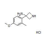 3-Amino-3-(4-methoxy-2-methylphenyl)azetidine Hydrochloride