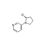 1-(3-Pyridyl)-2-pyrrolidinone