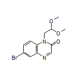 6-Bromo-1-(2,2-dimethoxyethyl)quinoxalin-2(1H)-one