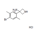 3-Amino-3-(4-bromo-2,5-dimethylphenyl)azetidine Hydrochloride