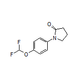 1-[4-(Difluoromethoxy)phenyl]-2-pyrrolidinone