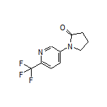 1-[6-(Trifluoromethyl)-3-pyridyl]-2-pyrrolidinone