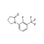 1-[2-Fluoro-3-(trifluoromethyl)phenyl]-2-pyrrolidinone