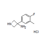 3-Amino-3-(4-fluoro-3-methylphenyl)azetidine Hydrochloride