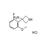 3-Amino-3-(2-fluoro-6-methoxyphenyl)azetidine Hydrochloride